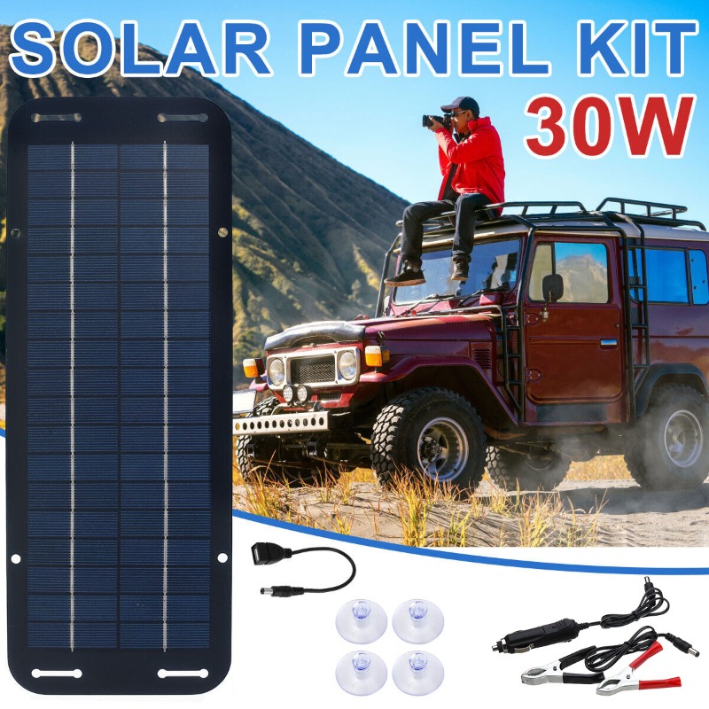 12V Solar Panel Kit IP65 Water - огляд і ціна Renewable Energy Kits