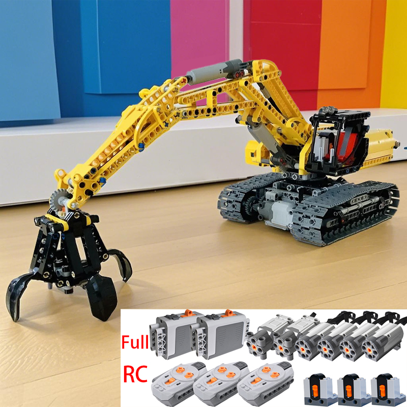 NEW Technical Excavator Full R - огляд і ціна Renewable Energy Lego