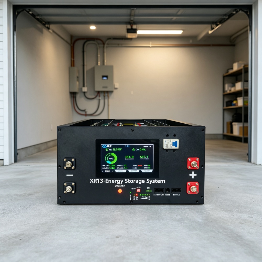 XR13 16S 51.2V  7 inch LCD JK  - огляд і ціна Renewable Energy Kits
