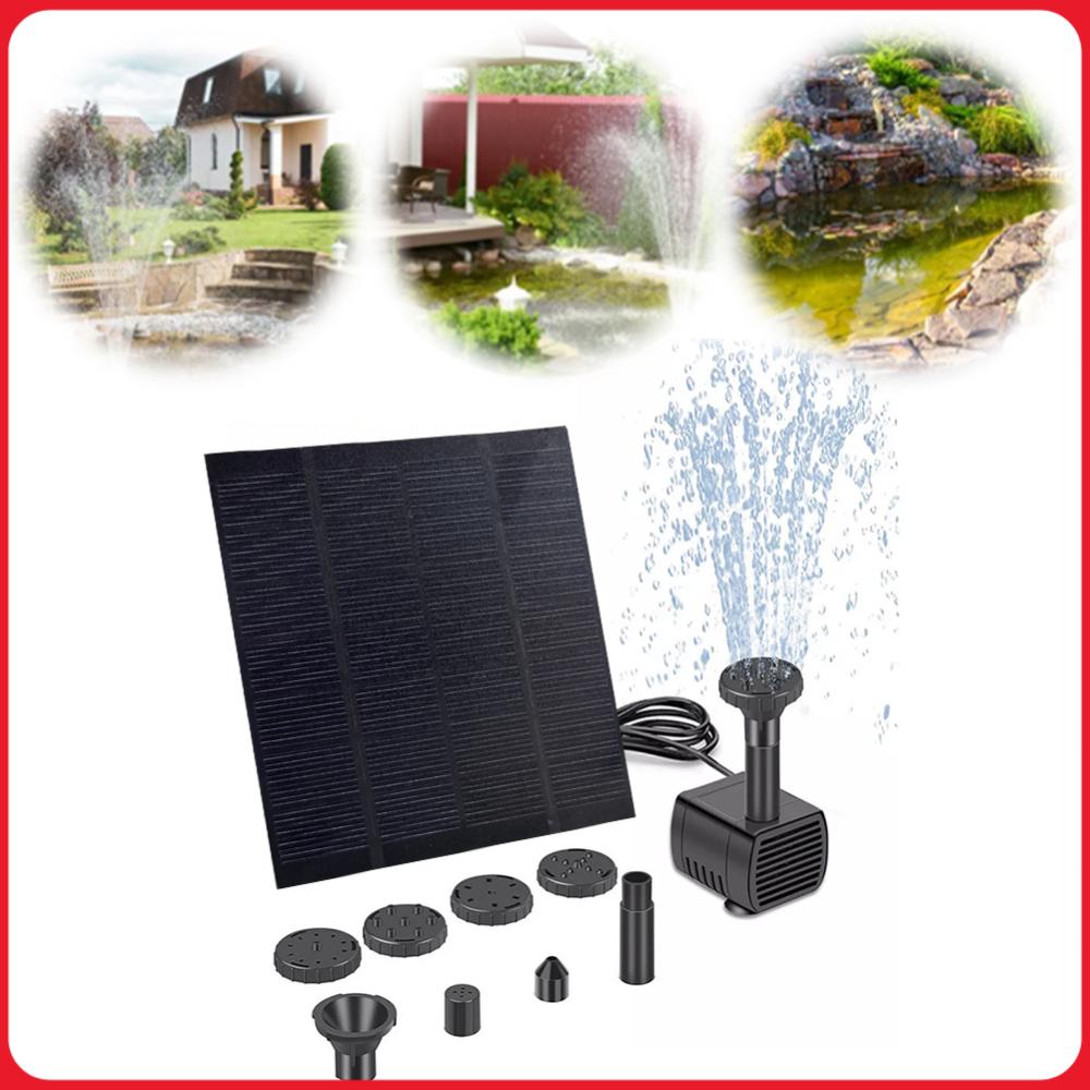 Solar Fountain Pond Pump Kit w - огляд і ціна Renewable Energy Kits