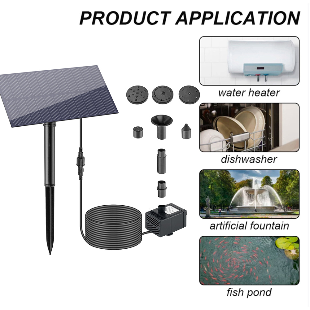 5W 5V Water Fountain Garden De - огляд і ціна Renewable Energy Kits