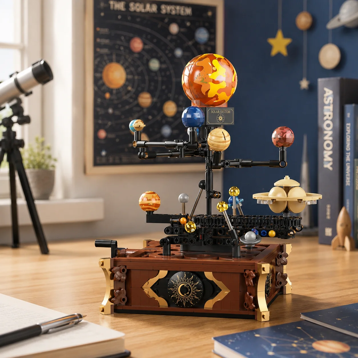 697pcs Classic Space Solar Sys - огляд і ціна Renewable Energy Lego