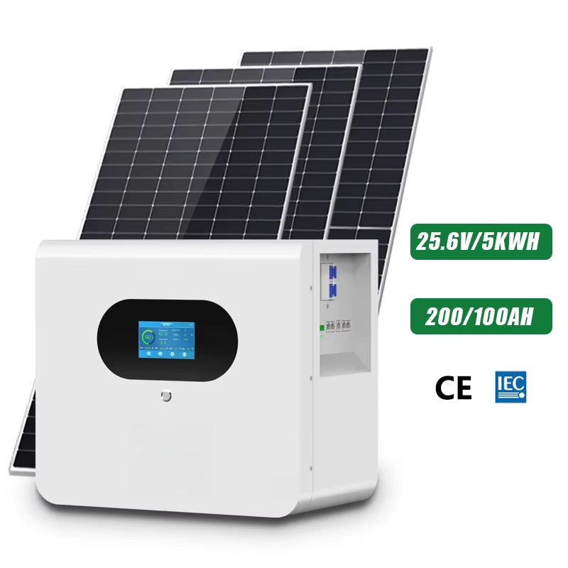 Hybrid 5kw 10kw Solar Home Ene - огляд і ціна Lithium Battery 100Ah