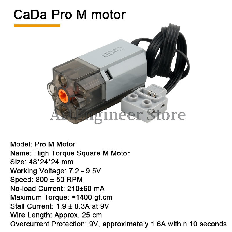 CaDA Power Functions M/L/Servo - огляд і ціна Renewable Energy Lego