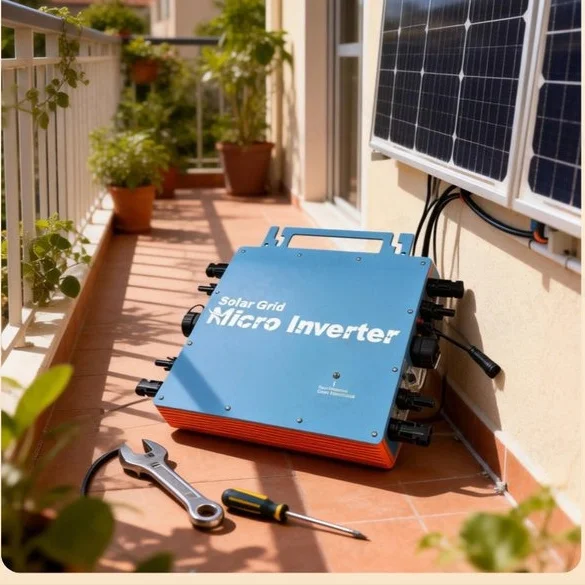 High Power Micro Inverter 350W - огляд і ціна Grid Tie Micro Inverter