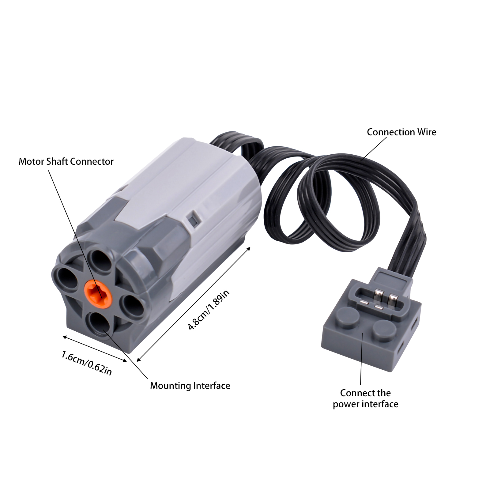 2PCS M Motor Power Functions G - огляд і ціна Renewable Energy Lego
