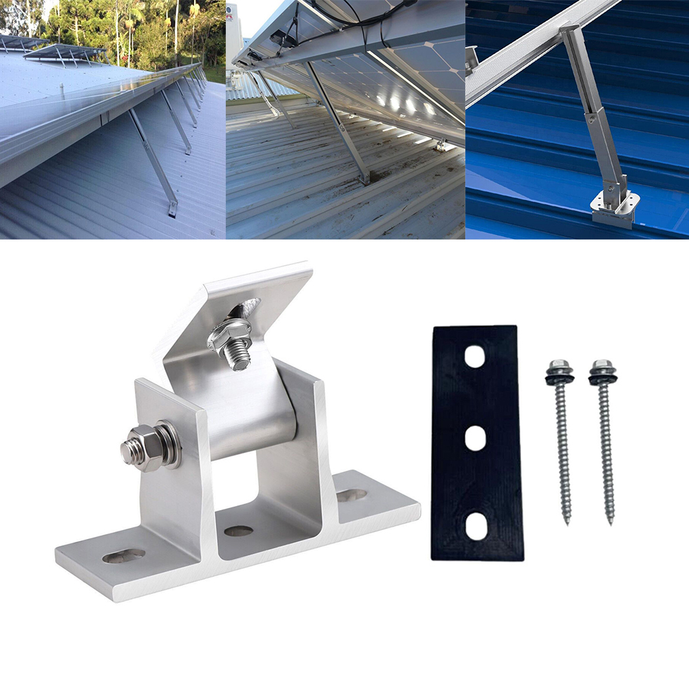 2 Pcs Aluminum Solar Panel Bra - огляд і ціна Solar Panel Tilt Mount