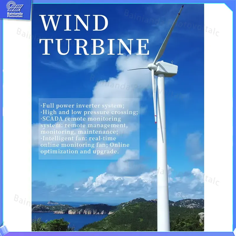 3KW 5KW 10KW Hybrid Wind Solar - огляд і ціна Renewable Energy Home Solutions