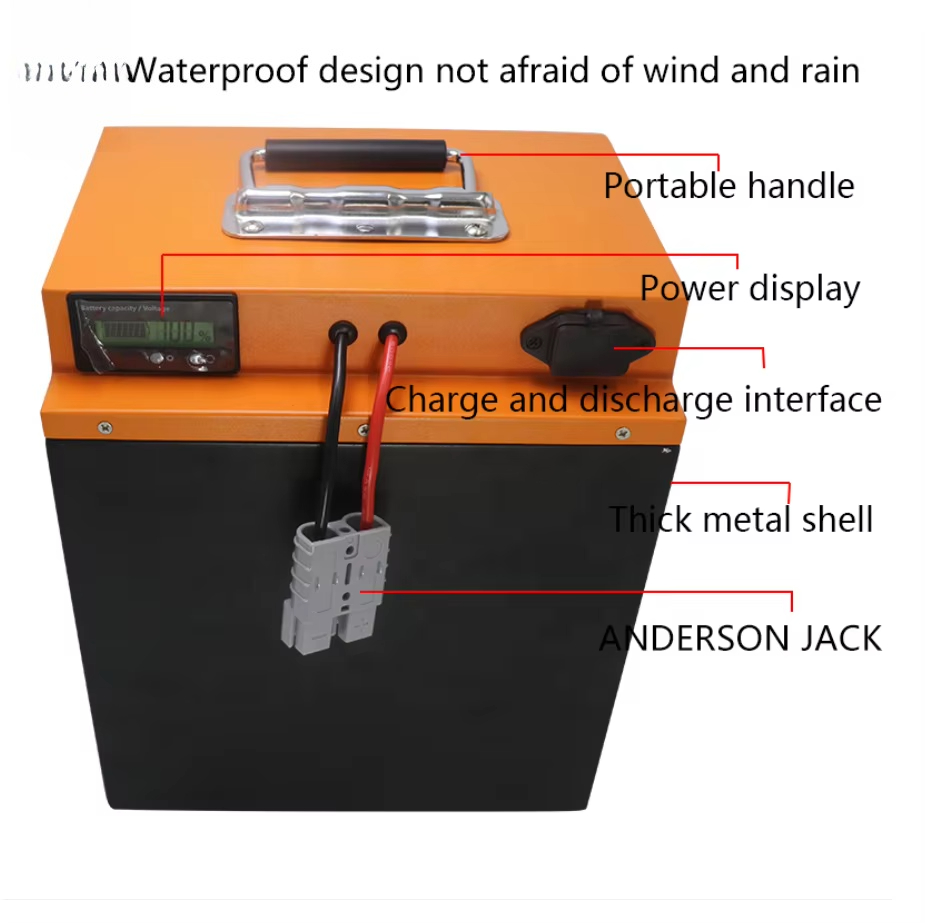 Lithium Ion Battery Pack 60 72 - огляд і ціна Lithium Battery 100Ah