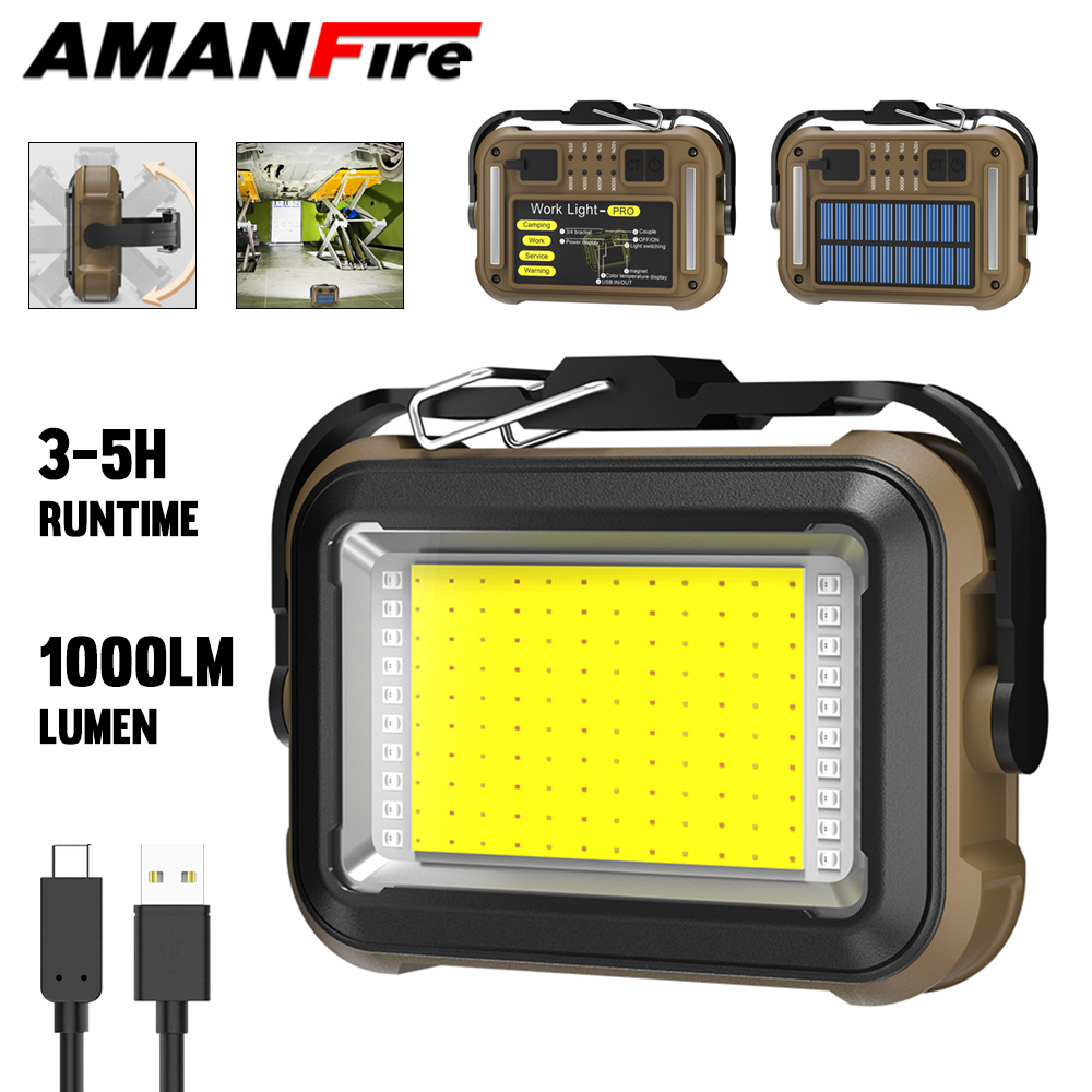 Amanfire TZD-03 Work Light 100 - огляд і ціна Renewable Energy Kits