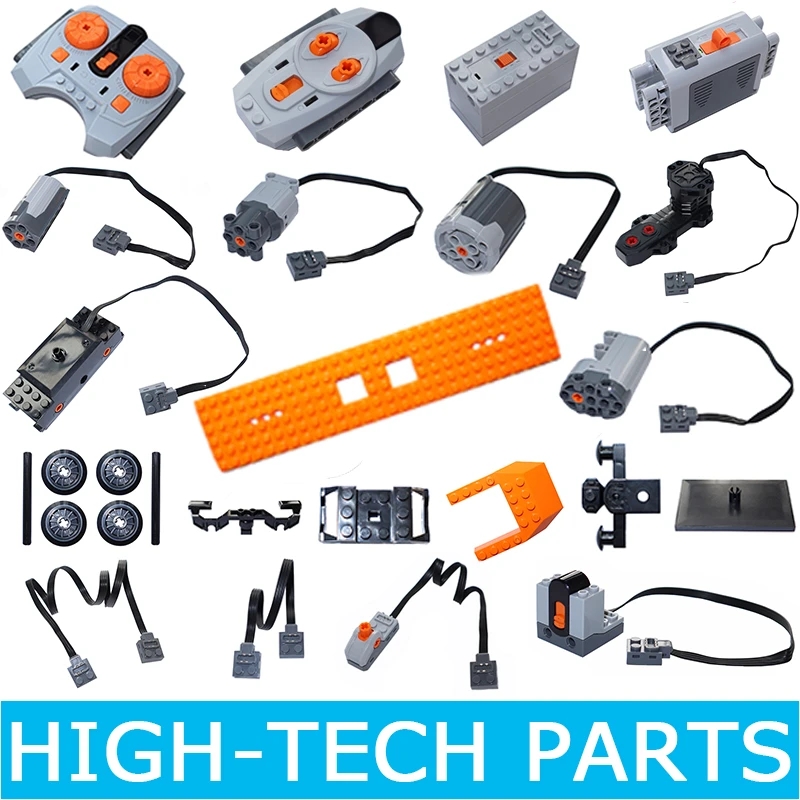 NEW Technical Motor Parts Powe - огляд і ціна Renewable Energy Lego