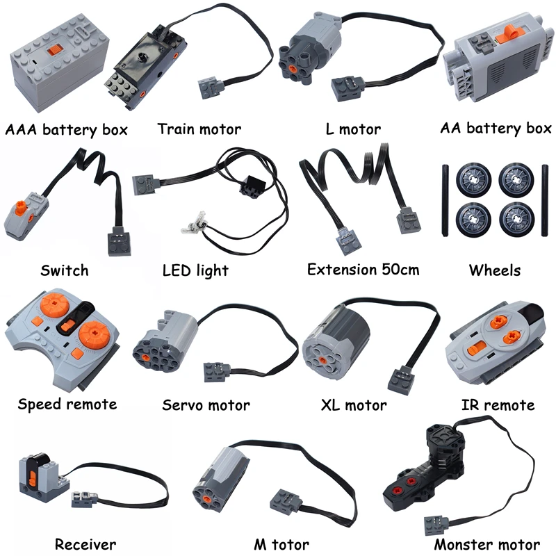 NEW Technical Motor Parts Powe - огляд і ціна Renewable Energy Lego
