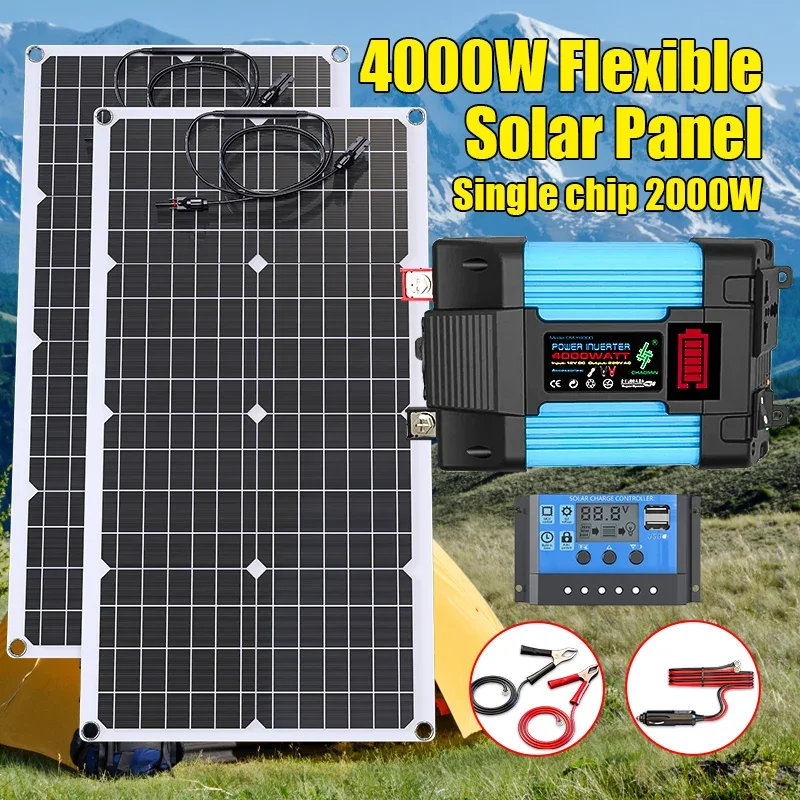 4000W Solar Panel Kit 12V To 1 - огляд і ціна Renewable Energy Kits