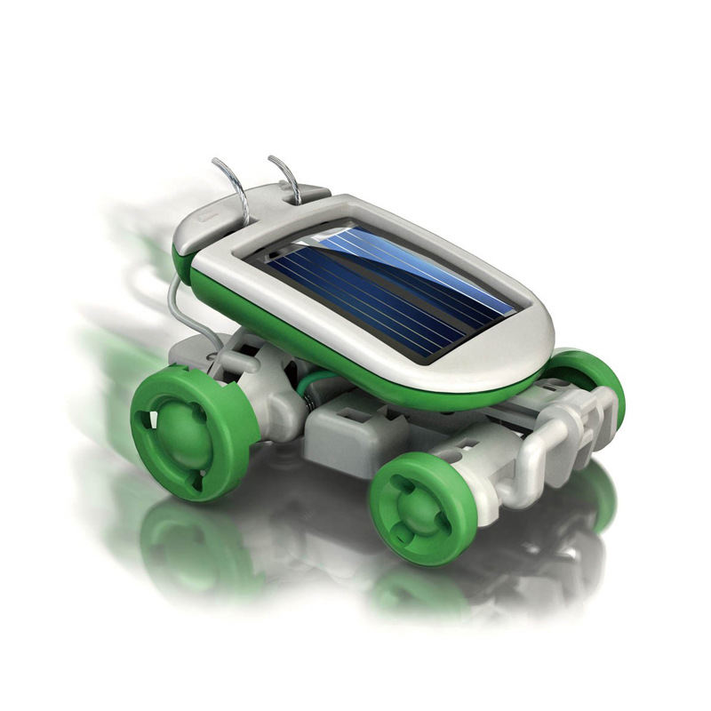 6-In-1 Solar-Power Robot Kit A - огляд і ціна Renewable Energy Kits