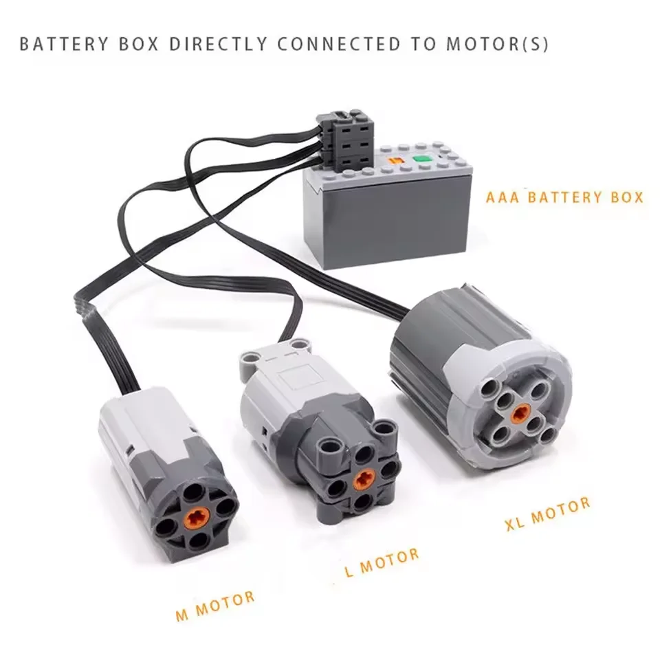 XL Motor 8882 Power Functions  - огляд і ціна Renewable Energy Lego